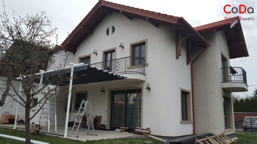 Pergola retractabila cu 2 picioare cluj sighet maramures