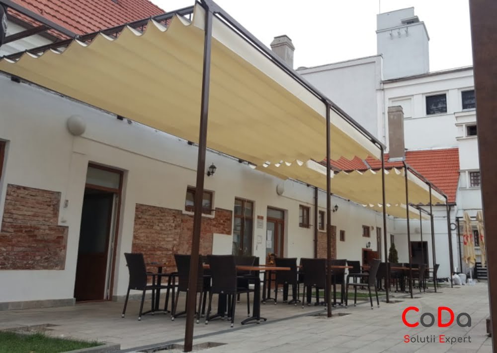 Pergole retractabile pentru terasa cluj