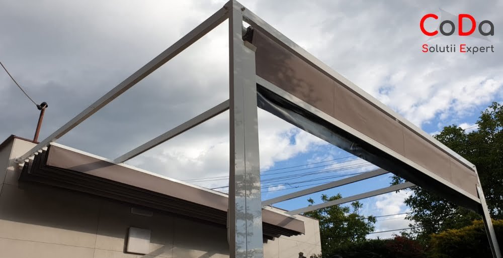 Structura pergola aluminiu coda cluj