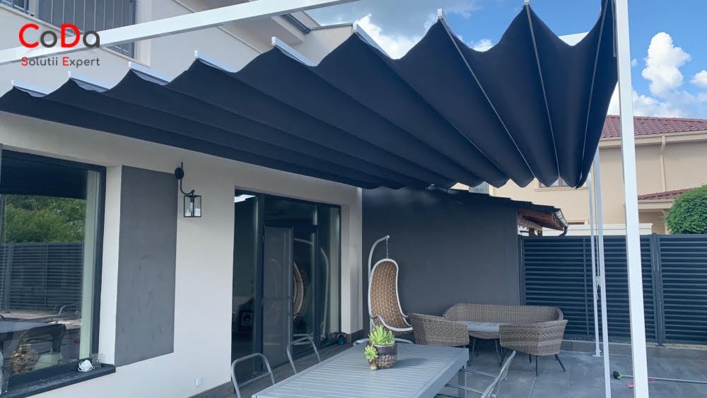 Pergola 80x40 retractabila coda