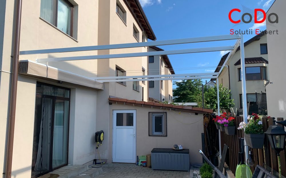 Pergola retractabila cu falduri coda cluj 3