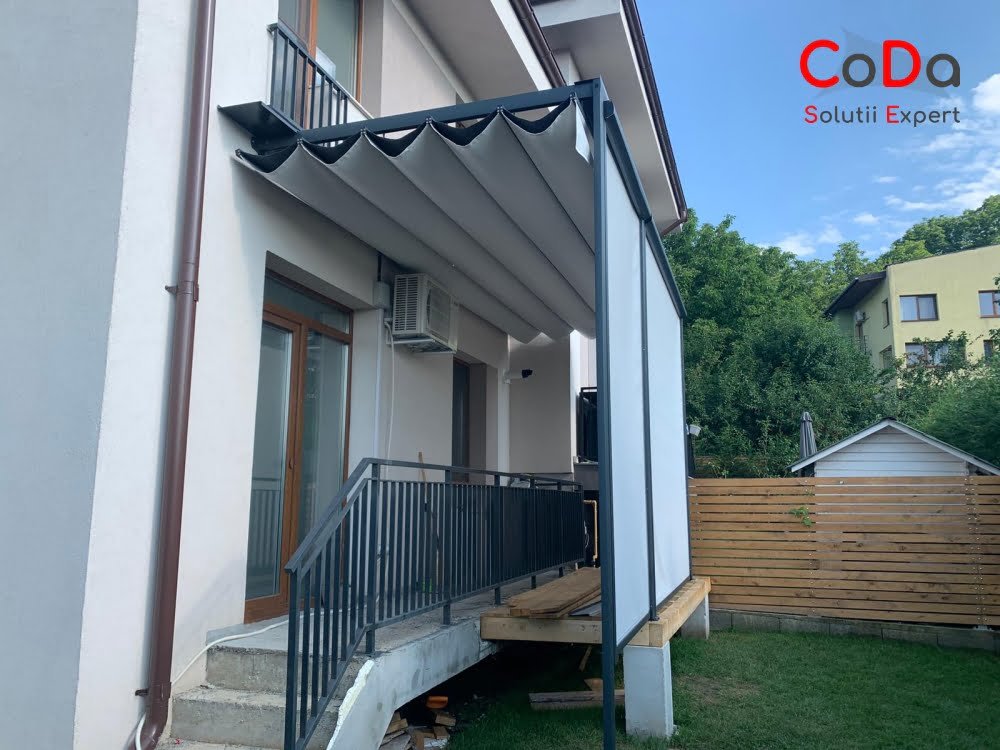 Pergola retractabila si screenzip coda 1