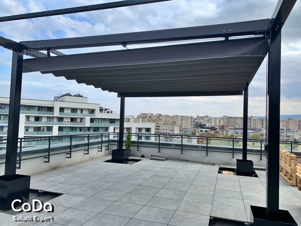 Pergola retractabila de vara coda