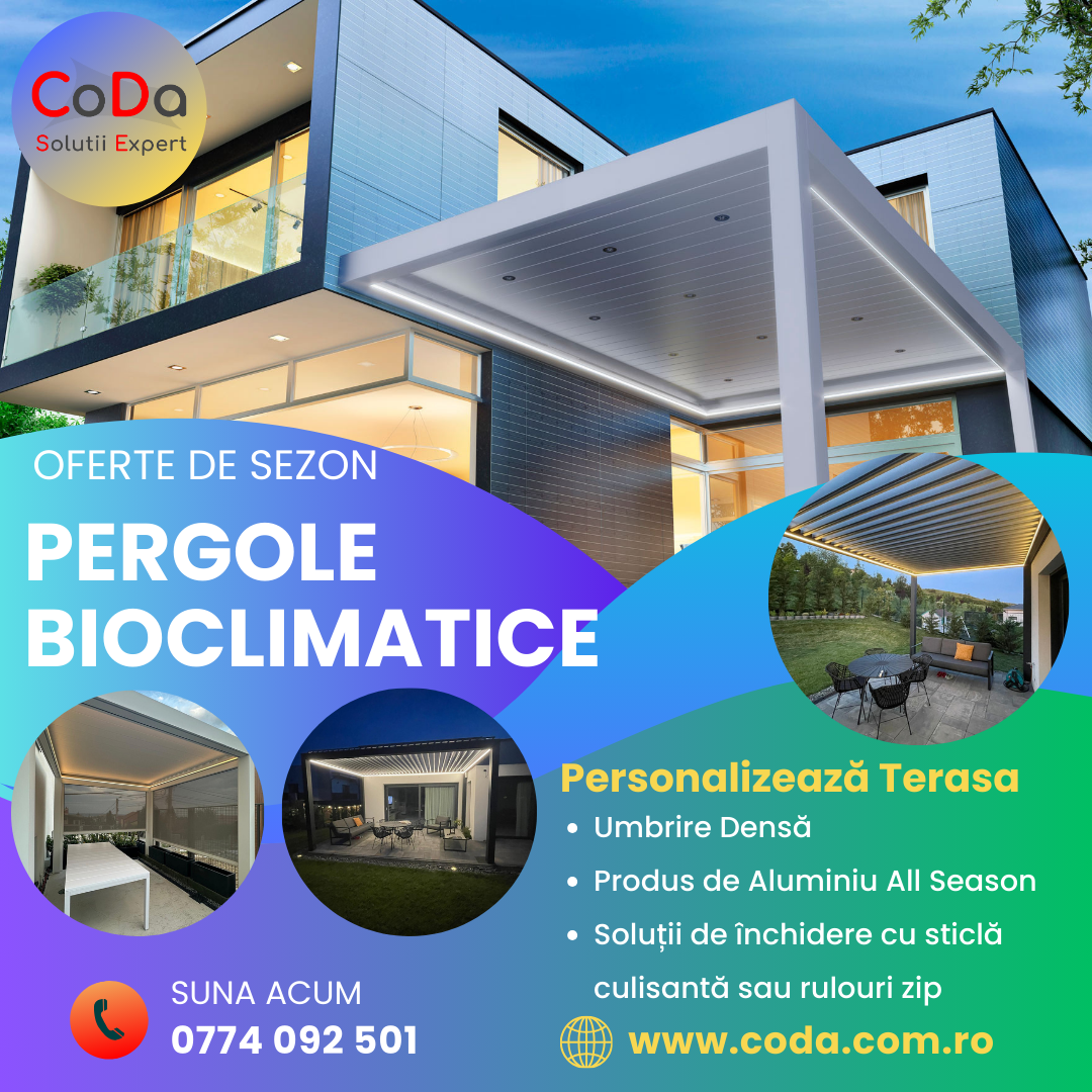 Pergole Bioclimatice Coda