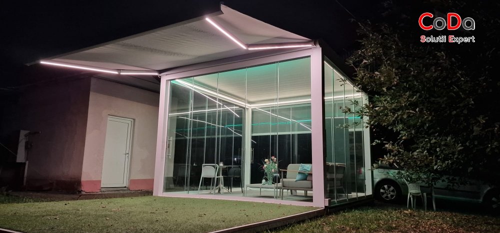 Pergola Bioclimatica Showroom coda cluj